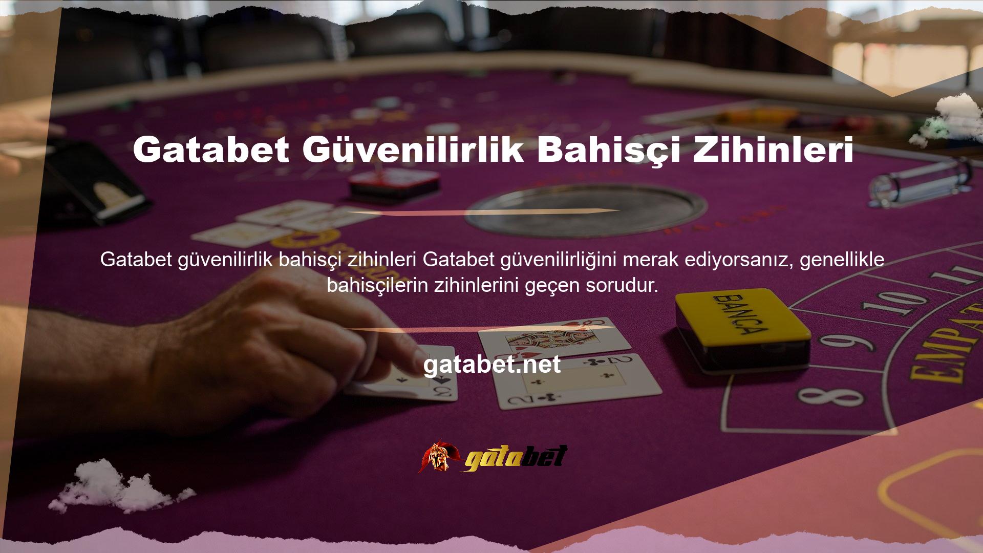 Gatabet bahis oyunları alanındaki rakiplerine kıyasla daha gelişmiş bir görsel arayüze sahiptir