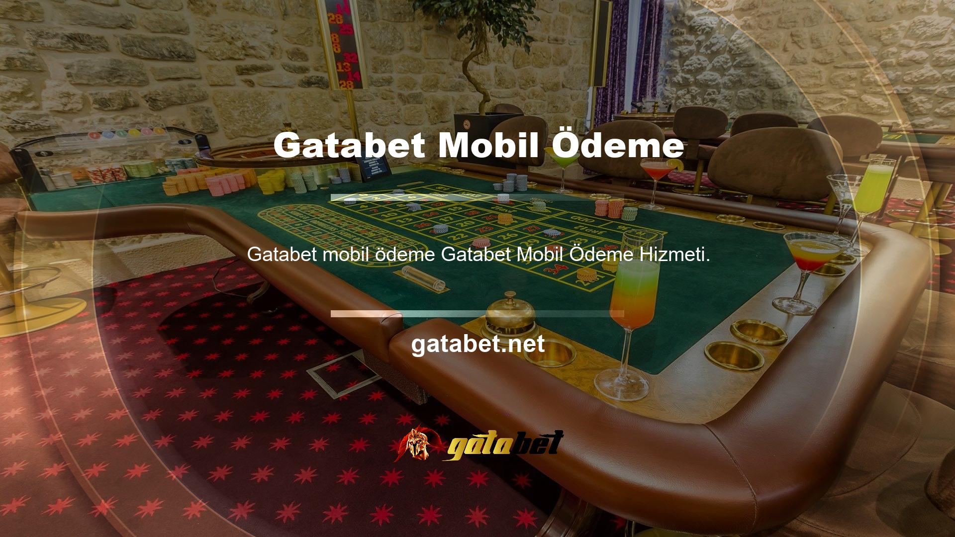 Yüksek faiz oranları ve kolay erişim için Gatabet Mobil Ödeme Hizmetinden yardım alabilirsiniz